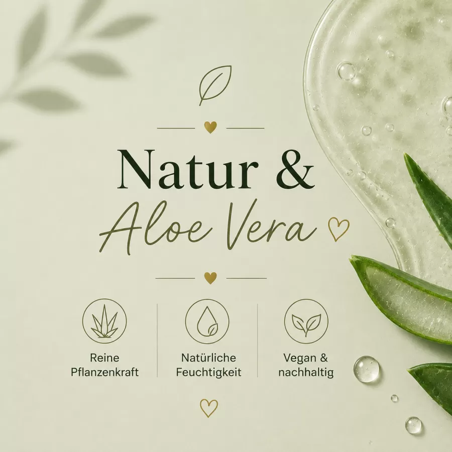 Natur und Aloe Vera unsere Pflegeserie
