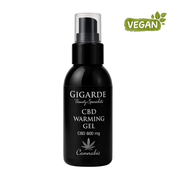 CBD Warming Gel, veganes Massagegel mit 600 mg CBD, Rosmarinöl, Minzöl & Vanillyl Butyl Ether, 100 ml