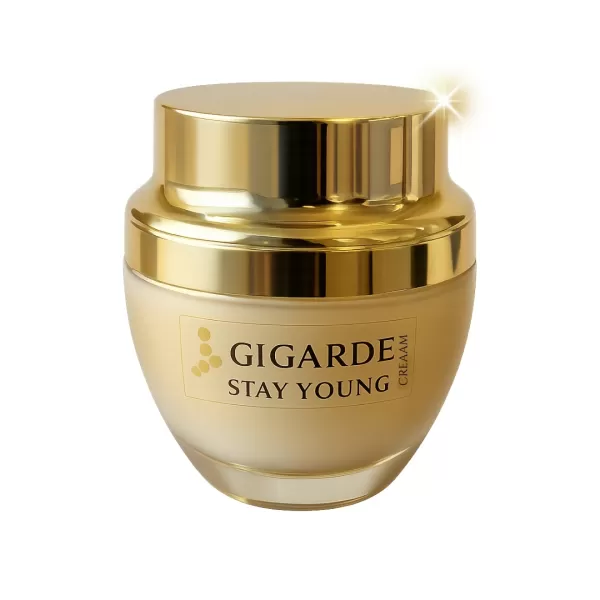 Caviar Stay Young Cream, Gesichtscreme mit Caviar-Extrakt, Vitamin A, Palmitoyl-Peptiden & Jojobaöl, 50 ml